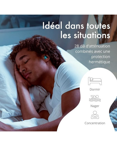 BOUCHONS SILICONE MALEABLE MULTI USAGES